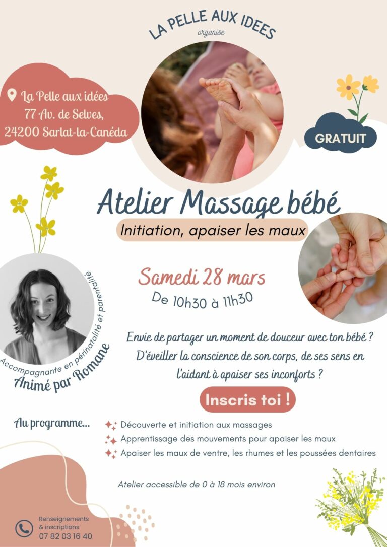Atelier Massage bébé